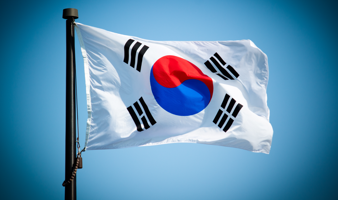 Sydkoreas flagga – europeantimes.news